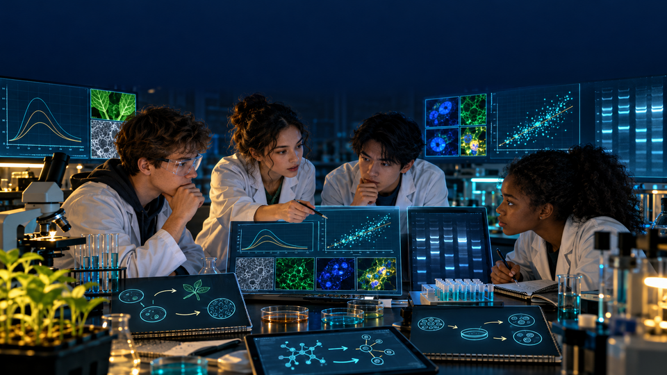 AP Biology data analysis and scientific reasoning practice